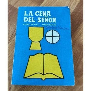 Vintage‎ La Cena del Señor  Small Book in  Spanish from 1969